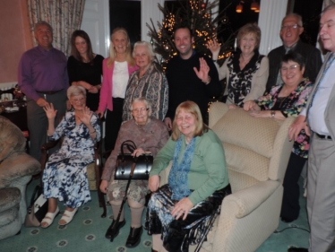 Conservative members and guests enjoying a Christmas Party